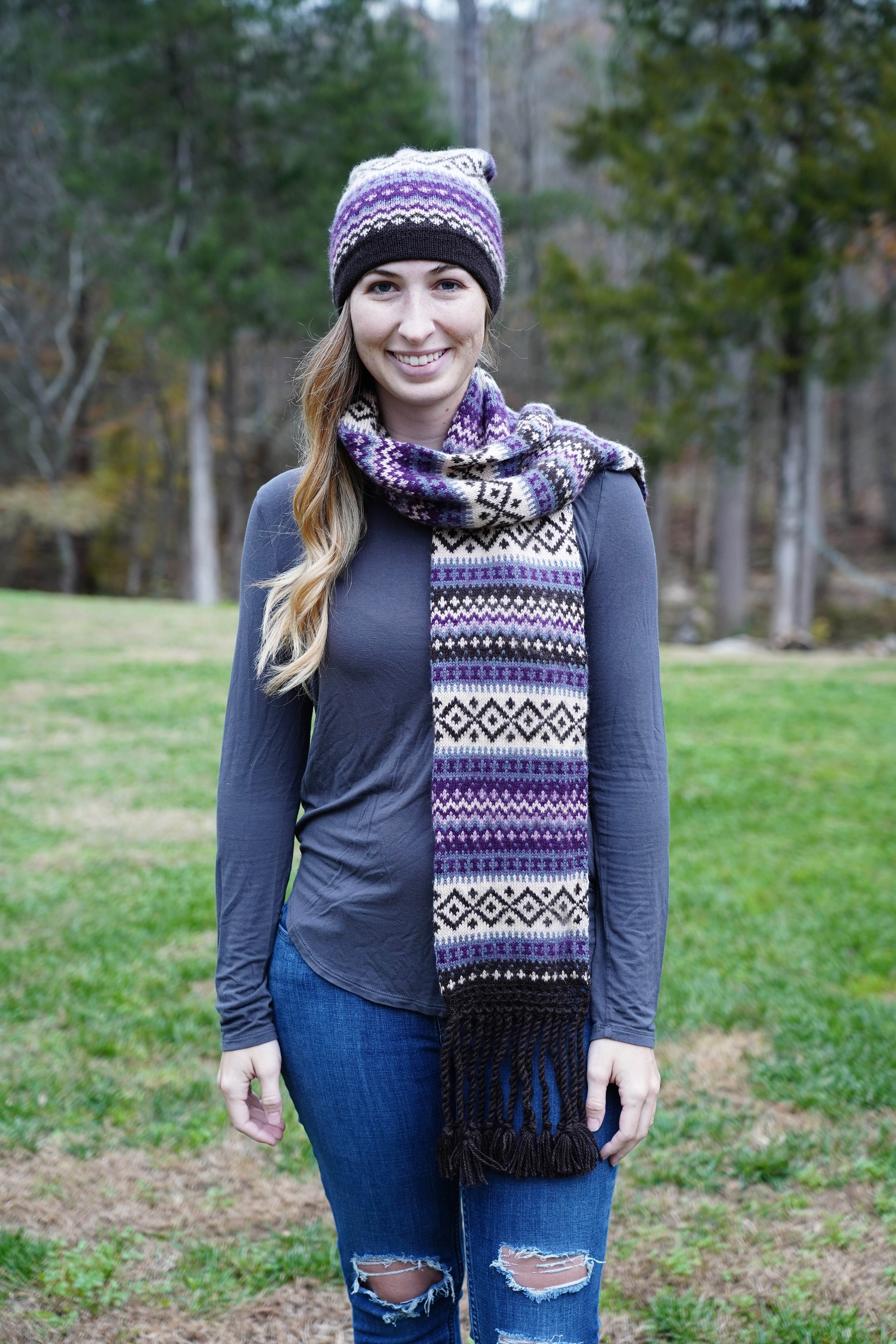 sierra scarf pattern